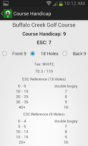 【免費運動App】Golf Handicap Calculator Free-APP點子