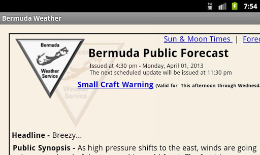 免費下載程式庫與試用程式APP|Bermuda Weather - Gingerbread app開箱文|APP開箱王
