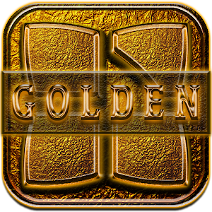 Next Launcher 3D Theme Golden