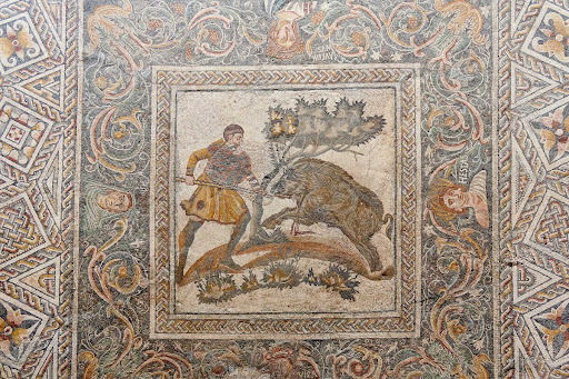 The Boar Hunt mosaic