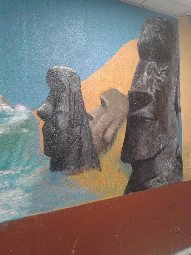 Mural Moais 