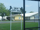 Okay City Hall Sign