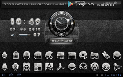 免費下載生活APP|Next Launcher Theme Silver G app開箱文|APP開箱王