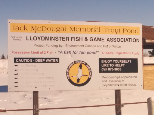 Trout Pond Sign