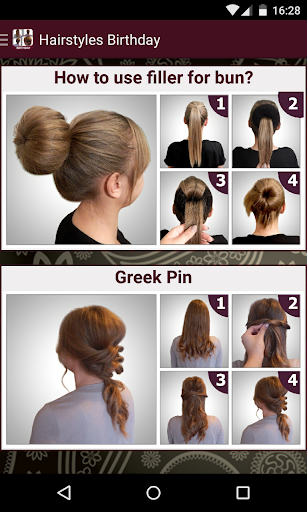 Birthday Hairstyles tutorial