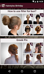 Download Birthday Hairstyles tutorial APK