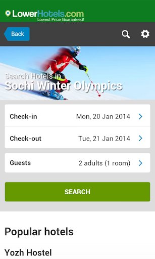 Sochi Hotels Winter Olympics