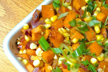 Sweet Potato and Corn Hash