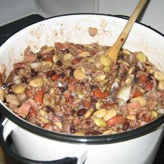 RECIPE BEANS HAMBURGER BROWN SUGAR  hamburger recipe