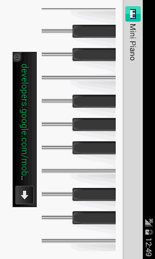 【免費娛樂App】Mini Piano-APP點子