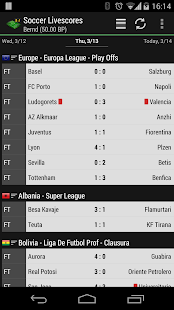 Football / Résultats en Direct - screenshot thumbnail