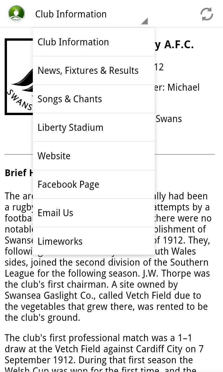 Everything Swansea City Screen 1