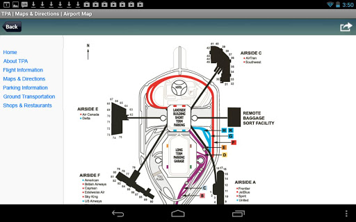 【免費旅遊App】Tampa Airport-APP點子