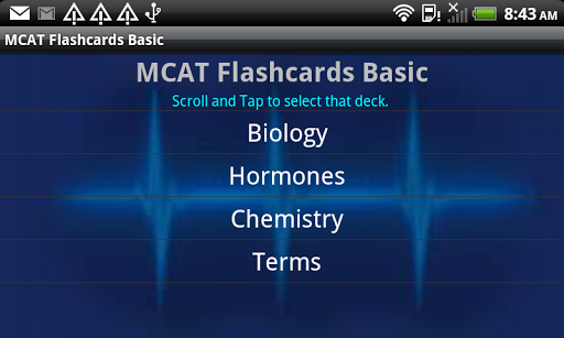 【免費醫療App】MCAT Flashcards Basic-APP點子