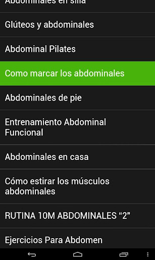 Guia de Abdominales