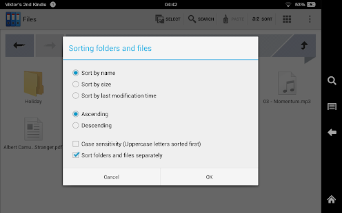 Zenfield File Manager Ad-free Screenshot