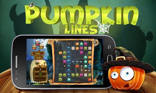 Android application Pumpkin Lines Deluxe screenshort