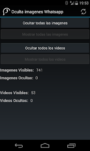Oculta imagenes whatsapp