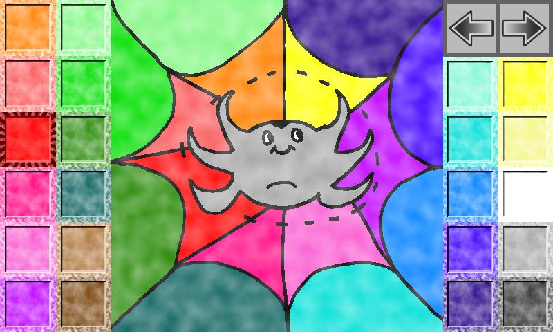 Android application Toddler Coloring Book Free screenshort