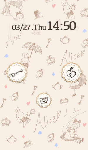 【免費個人化App】可愛換裝桌布★Alice in Dream-APP點子