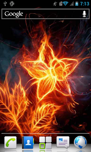 Lastest Fire Sparkling Flower Live APK for Android