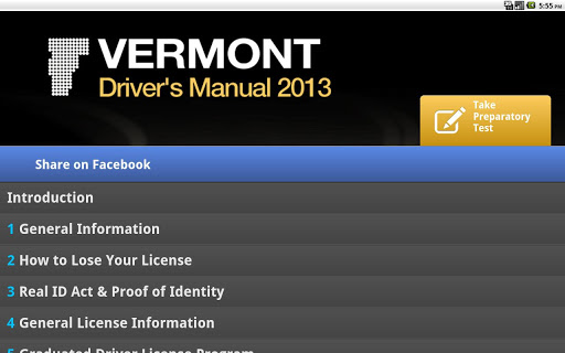 【免費教育App】Vermont Driver's Manual Free-APP點子