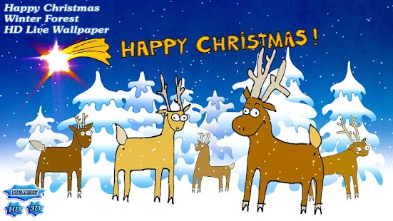Download Happy Christmas Winter Forest APK for Android