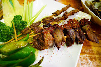 黑白烤 炭火燒烤料理