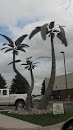 Metal Palm Trees