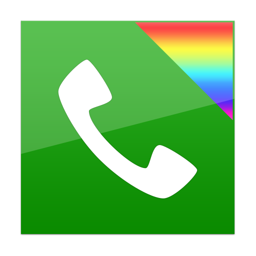 ExDialer SimpBlack Theme LOGO-APP點子