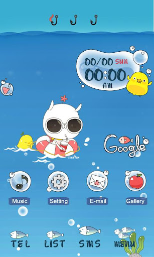 CUKI Themes Coolly Rabbit