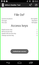 MIFARE DESFire EV1 NFC Tool poster 4