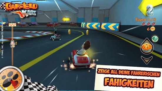 Garfield Kart Screen 3