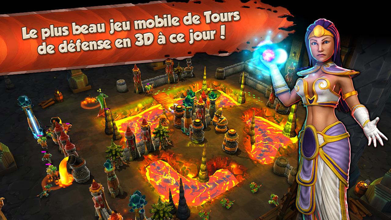 Android application Siegecraft™ Defender screenshort