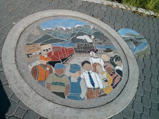 Golden Railway Community Mosaic