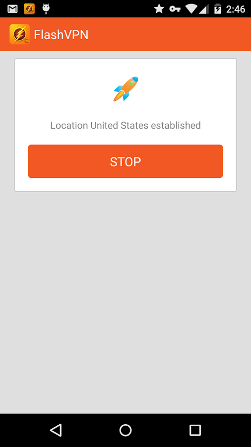   FlashVPN Free VPN Proxy: captura de tela 