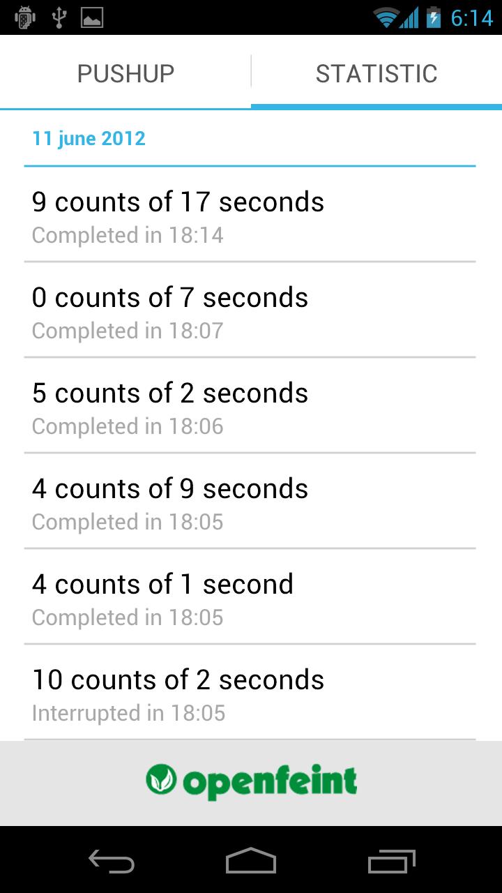 Push-ups Pro Screen 3