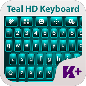 Teal HD Keyboard Theme.apk 2.0
