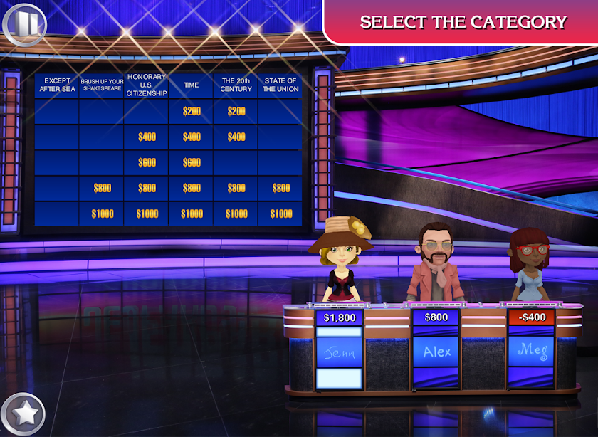 Jeopardy! Screen 2