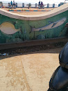 Whales And Fishes Mural