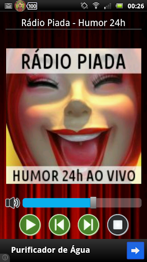 Rádio Piadas 24hs Humor Música