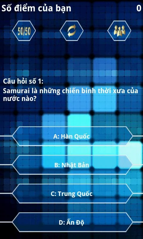 Tải game ai la trieu phu 2013 âm thanh bản chuẩn tiếng việt cho Android