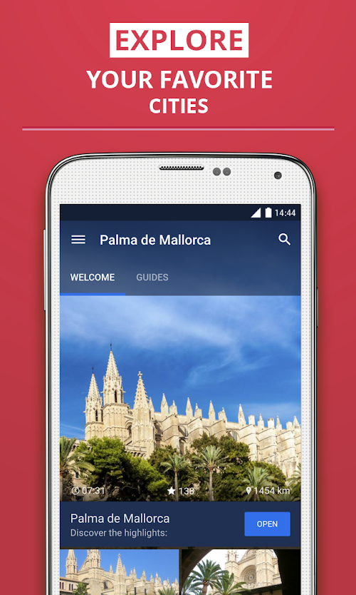 Android application Palma Mallorca Premium Guide screenshort