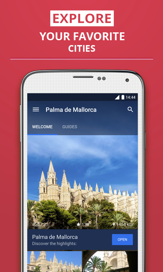 Palma Mallorca Premium Guide Screen 1