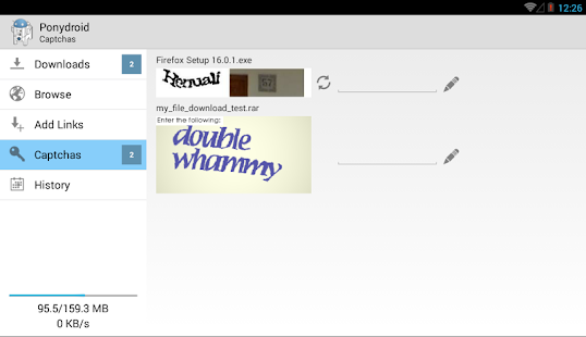 Ponydroid Download Manager - screenshot thumbnail
