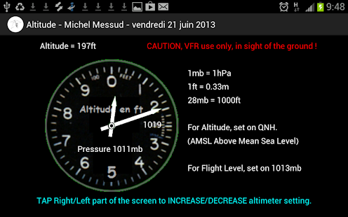 Aviation Altimeter