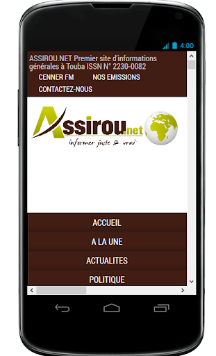 assirou.net Actualité Sénégal