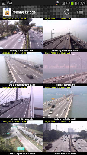 Penang Bridge Traffic Cam