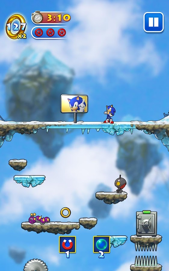 Sonic Jump - screenshot