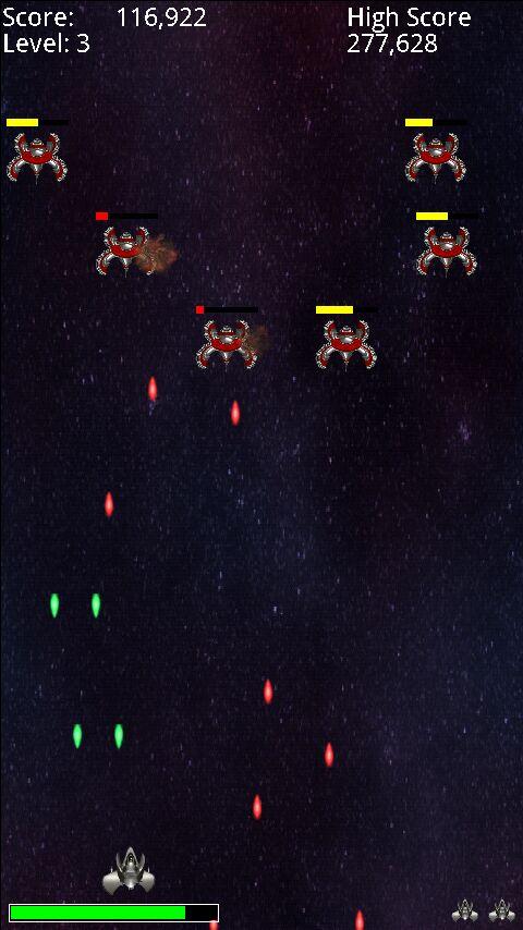 Galactic Invasion Screen 1